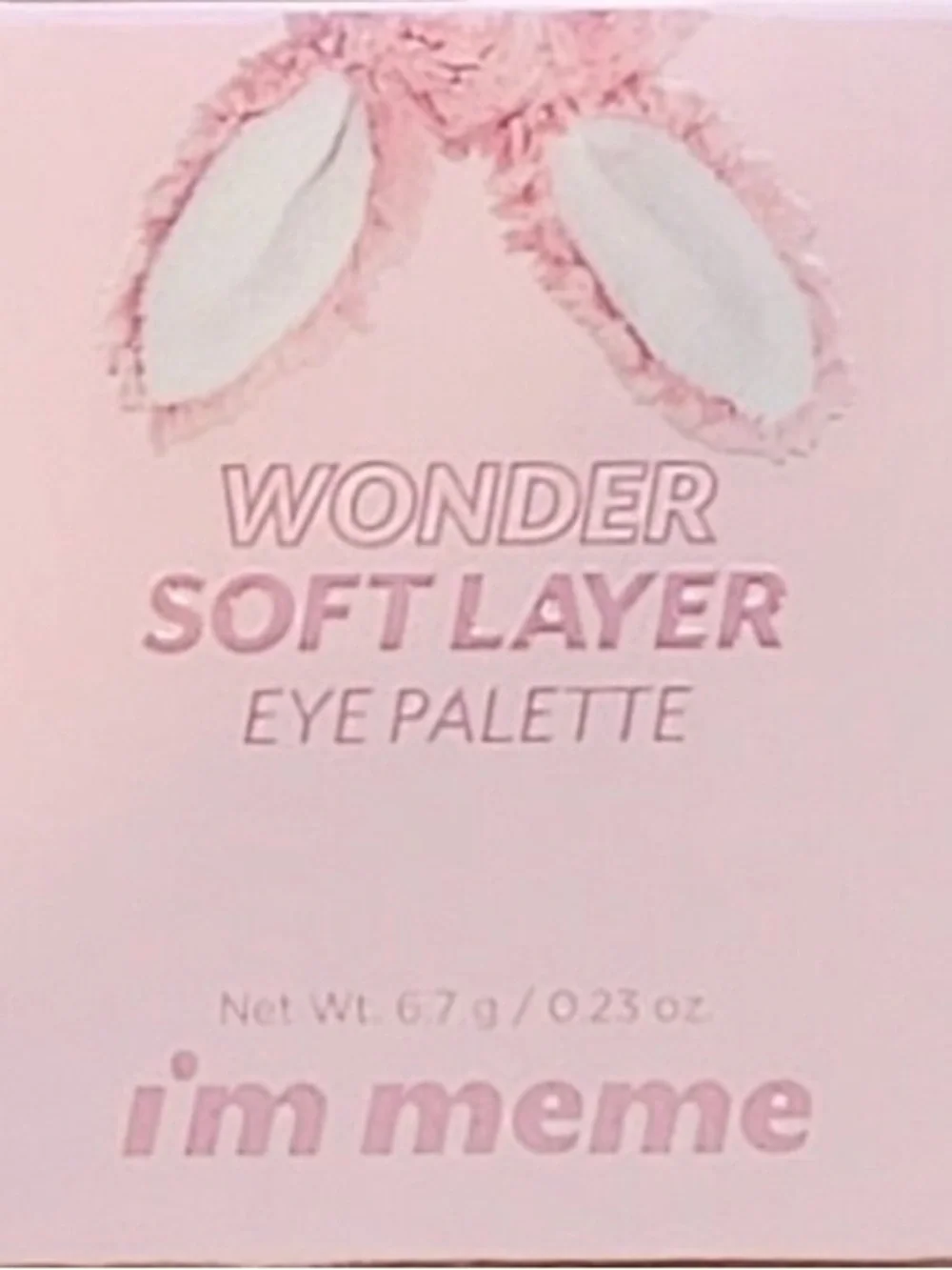 I'm Meme Wonder Soft Layer Eye Palette - Pink